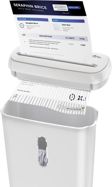 Actual product image Media-Tech SHREDDER WHITE MT223 (Strip cut)