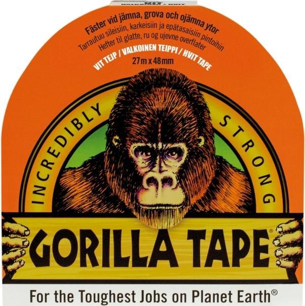 Immagine prodotto Gorilla nastro adesivo super forte 48 mm x 27 metri bianco (48 mm)