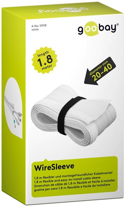 Actual product image Goobay Cable sheath (Cable conduit, 180 cm)