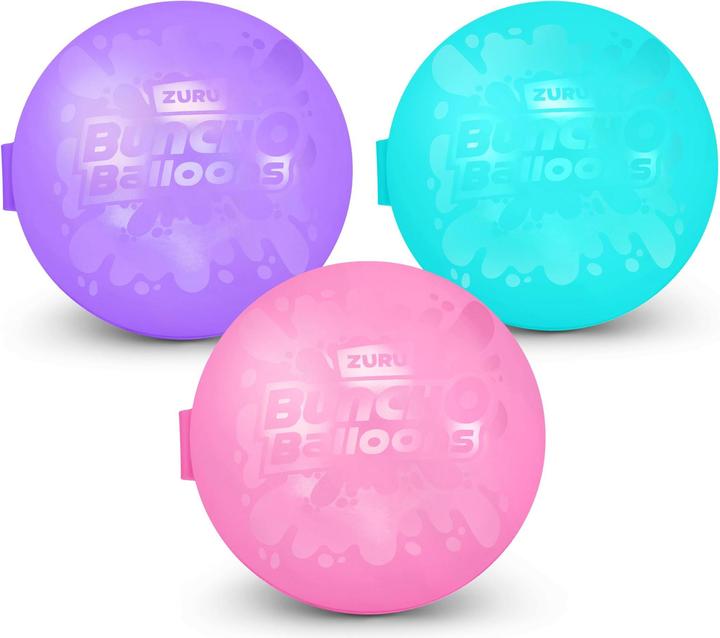 Actual product image Zuru Bunch O Balloons Reusable Water Balloons 3pack ass.