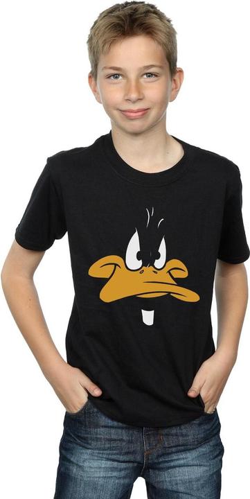 Actual product image Looney Tunes Boys Daffy Duck Big Face T-Shirt (116)