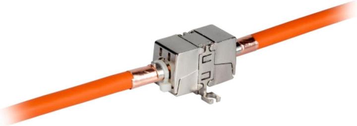 Produktbild Wirewin Kupplung Cat.6A & Cat.7 für Installationskabel, fixierbar (Netzwerk Kupplung)