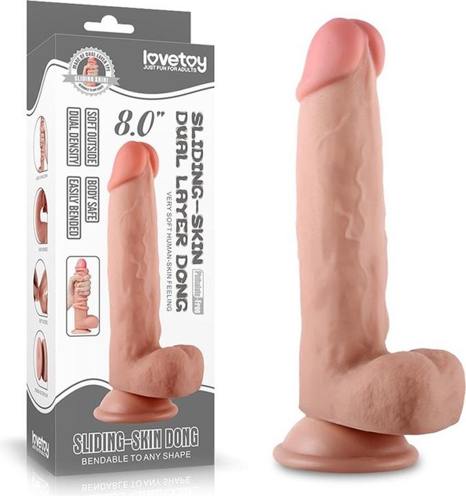 Produktbild Lovetoy Sliding Skin Dildo