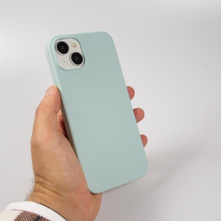 Produktbild PhoneLook Hülle Soft Touch Wassergrün (Apple iPhone 15)