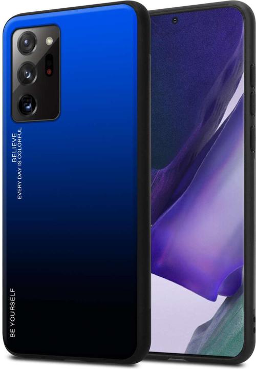 Immagine prodotto Cadorabo Custodia per Samsung Galaxy NOTE 20 ULTRA TPU 2 Farben Glas (Samsung Galaxy Note 20 Ultra)
