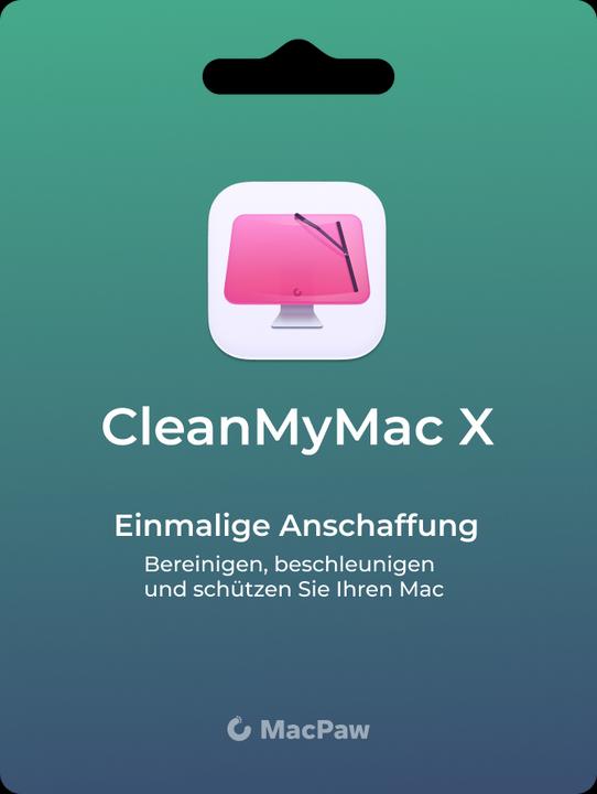 Actual product image MacPaw CleanMyMac X One-Time Purchase (1 User, 1 Devices/Users, unlimited)