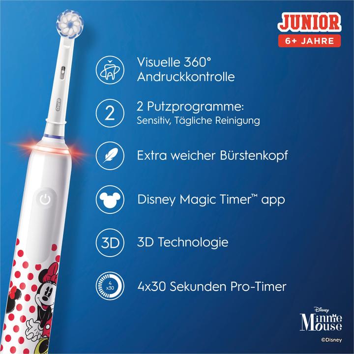 Actual product image Oral-B Junior Minnie Mouse (Oscillating toothbrush)