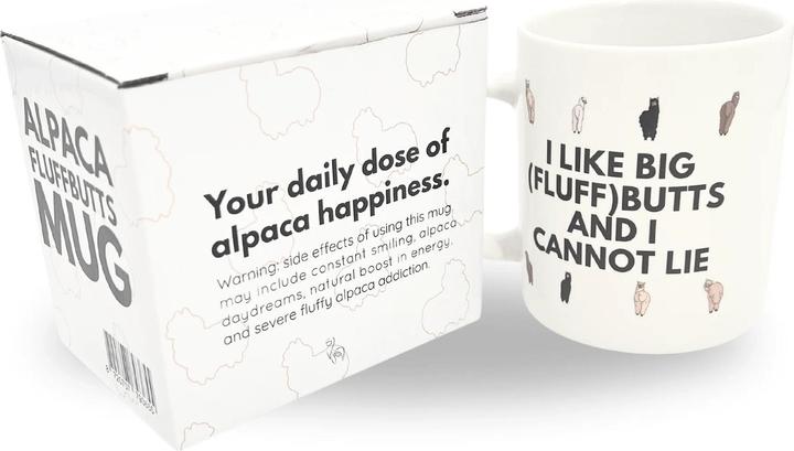Immagine prodotto Inkari Mi piacciono i sederi grandi (fluff) - Tazza (325 ml)