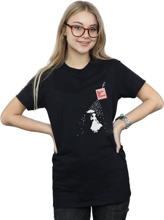 Actual product image Disney Womens/Ladies Mary Poppins Spoonful Of Sugar Cotton Boyfriend T-Shirt (M)