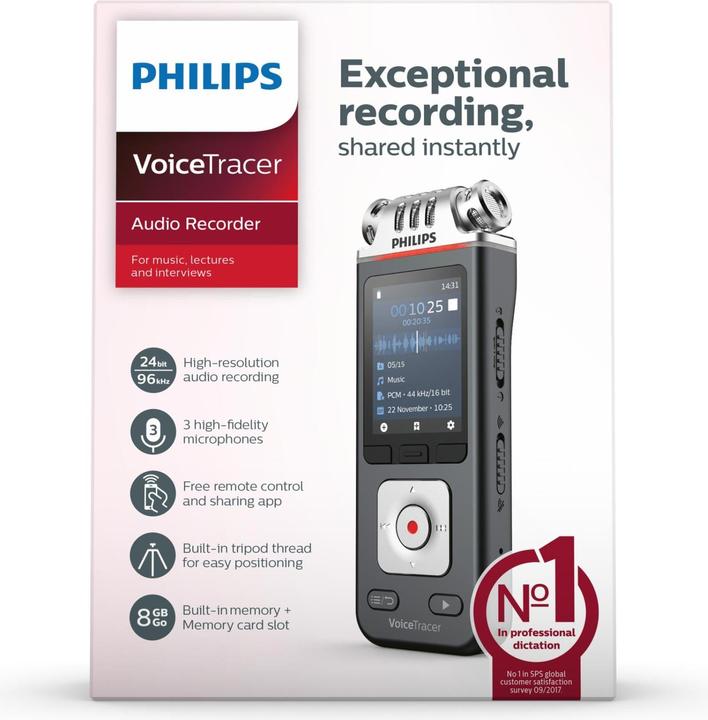 Actual product image Philips Voice Tracer DVT6110 (8 GB)