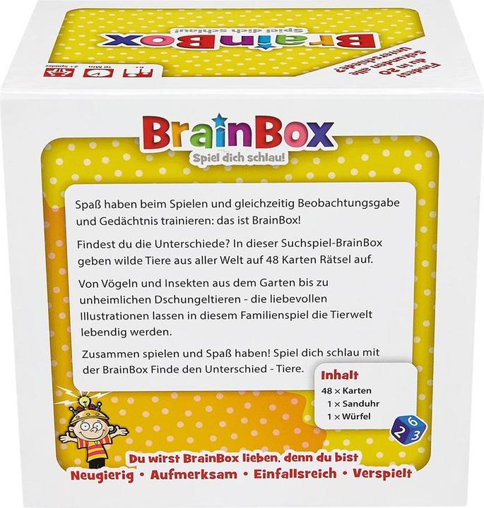 Immagine prodotto Brainbox Trova la differenza - Animali (Tedesco)