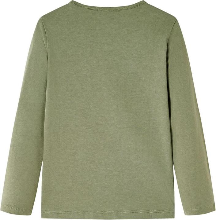 Produktbild VidaXL Kinder-Langarmshirt Khaki 92,Material: 95 % Baumwolle. 5 (92)