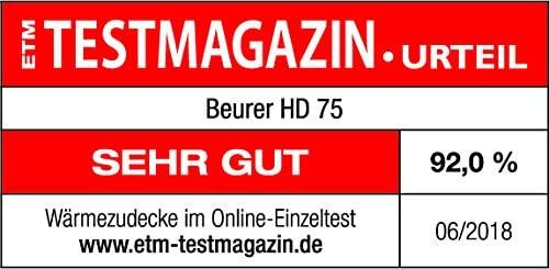 Productafbeelding Beurer HD 75 Cosy Taupe (130 x 180 cm)