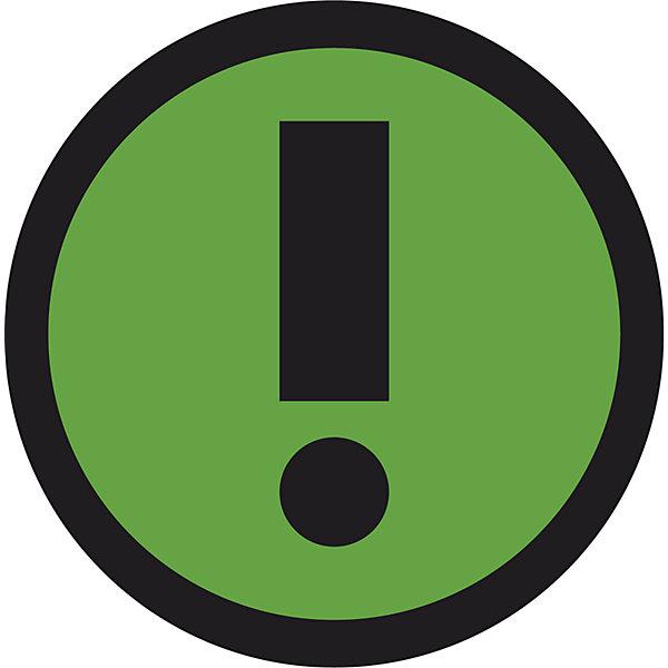 Immagine prodotto smiT Pellicola magnetica ATTENZIONE, Ø 50 mm, conf. da 20 pz., verde / rosso.