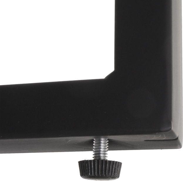 Immagine prodotto Mendler Tavolo consolle HWC-L53, metallo 80x100x54cm - rovere selvatico scuro (80 x 100 x 54 cm)