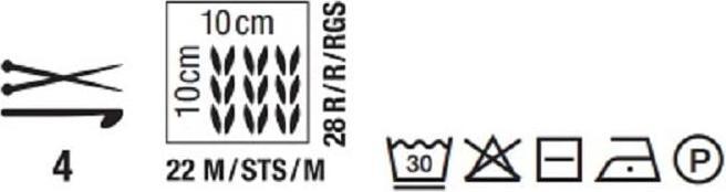 Actual product image Rico Design Wool Baby Dream Uni dk 50 g White (115 m)