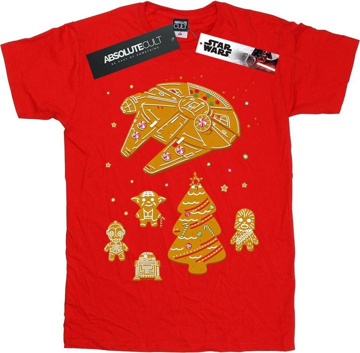 Actual product image Star Wars Mens Gingerbread Rebels T-Shirt (M)