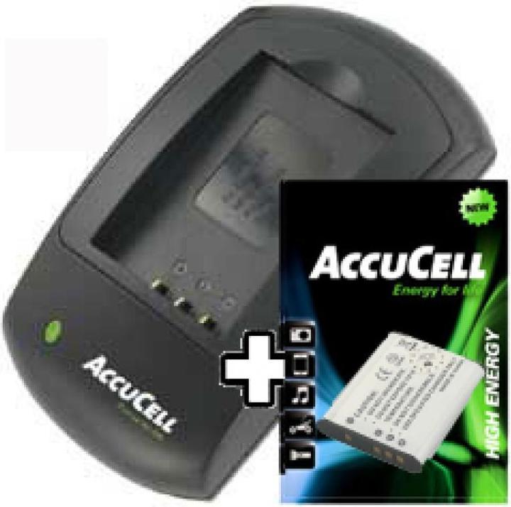 Immagine prodotto AccuCell Caricabatterie e batteria adatti a Sony NP-BK1 (Set)