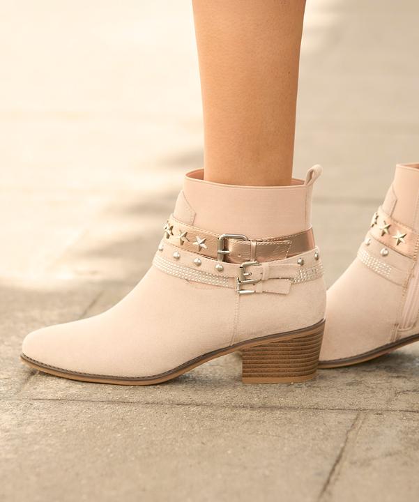 Immagine prodotto Joe Browns Star Studded Buckle Detail Ankle Boots (41)