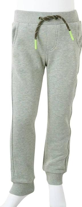 Actual product image VidaXL Children's tracksuit bottoms Light khaki 140,Material: 80 (140)