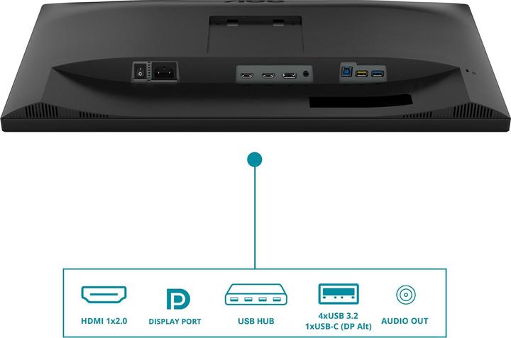 Actual product image AOC CU34V5C/BK (3440 x 1440 pixels, 34")