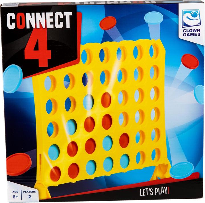 Produktbild Clown games Connect4 (Italienisch, Deutsch, Französisch, Englisch, Spanisch, Niederländisch)