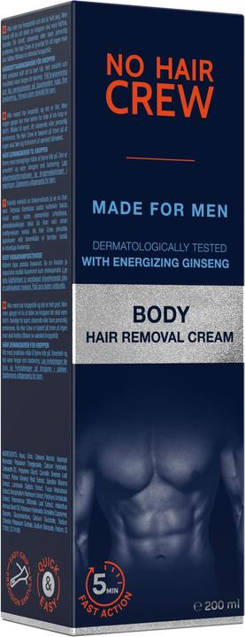Actual product image No Hair Crew Depilatory cream (200 ml, 1 x, 264 g)