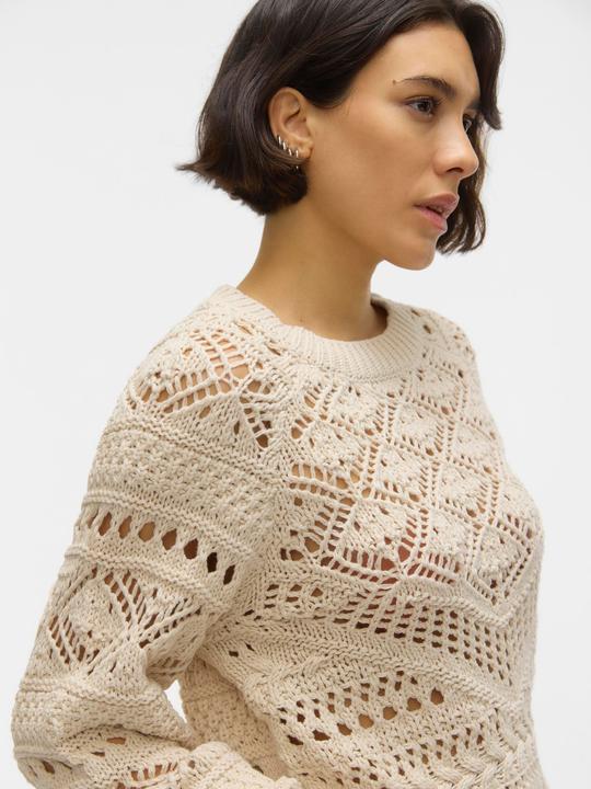 Actual product image Vero Moda Round neck balloon sleeve jumper knitted jumper (XS)