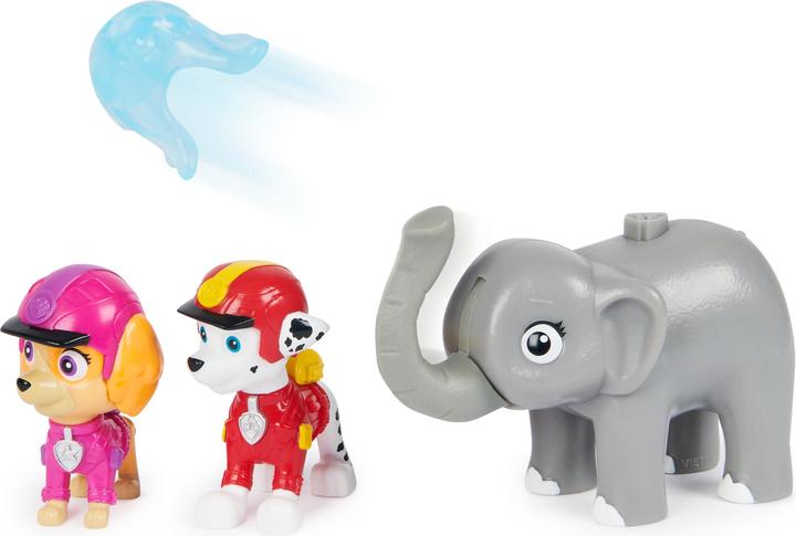 Image du produit Spin Master PAW Patrol Jungle Pups, Figurines articulées Chase, Tracker & Tiger avec lance-projectile, jouets po