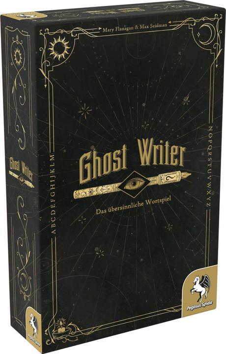 Actual product image Pegasus Ghost Writer, board game, for 3-8 players, from 12 years, DE edition. (German)
