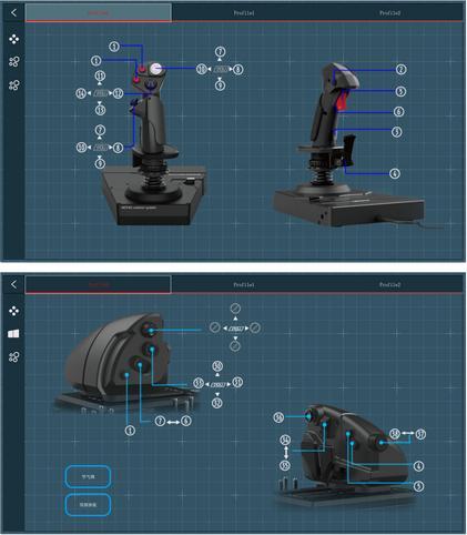 Produktbild HORI Hotas Flight Control System & Mount (PC)