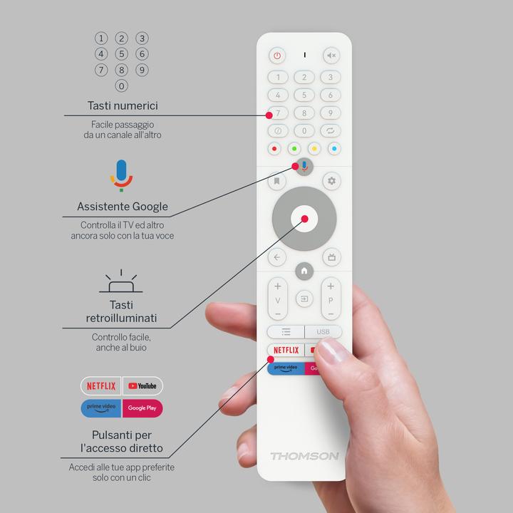 Produktbild Thomson 32HA4M44 Smart TV 32 Pollici HD (32", HD 768p)