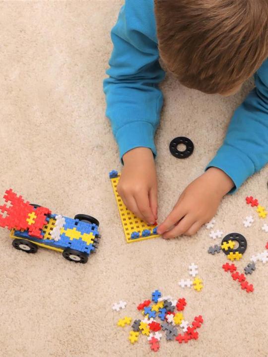 Immagine prodotto Plus-Plus Supereroe dell'auto con blocchi da costruzione creativi