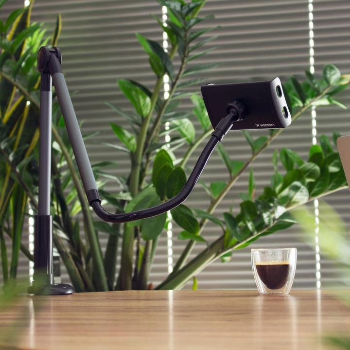 Produktbild Wozinsky long flexible phone and tablet holder black (WTHBK5)