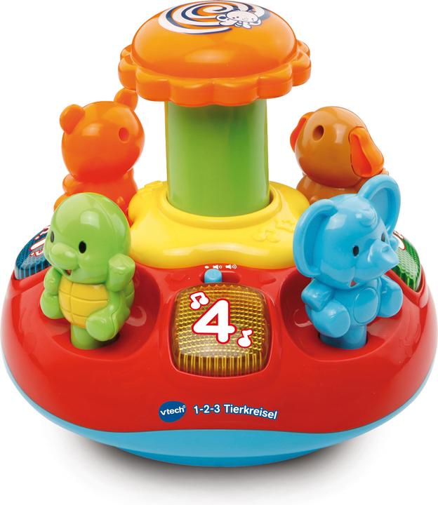 Produktbild VTech 1-2-3 Tierkreisel