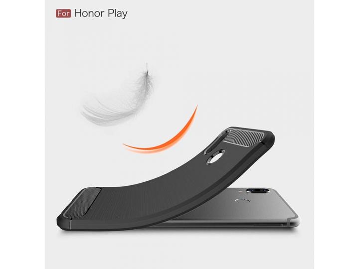 Image du produit Screenguard Housse Honor Play Carbon Brushed Soft TPU (Honor Play)