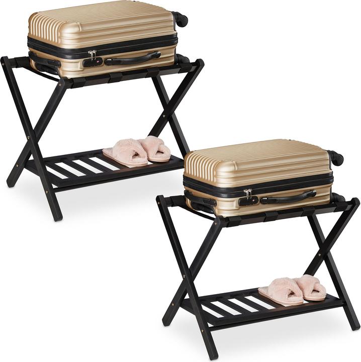 Relaxdays Kofferständer (Kofferständer)