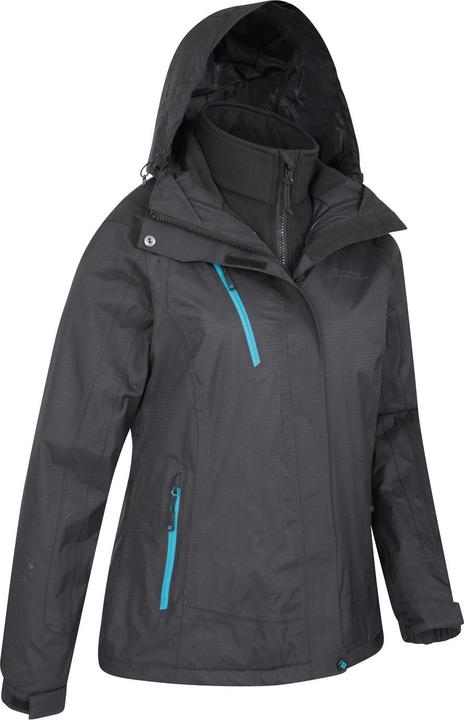 Immagine prodotto Mountain Warehouse Bracken Extreme Giacca Impermeabile 3 In 1 Donna (42 D)