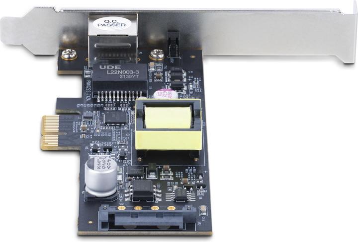 Actual product image StarTech COM 1-Port 2.5Gbps PCI Express PoE Network Card Intel I225-V PCIe 802.3af/at PoE+ Multi-Gig (Mini PCI Express)