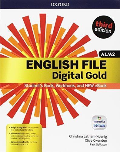 Actual product image English File Digital Gold Elementary A1-A2. Premium without key (Only for Canton Ticino) (English, Collectif, 2018)