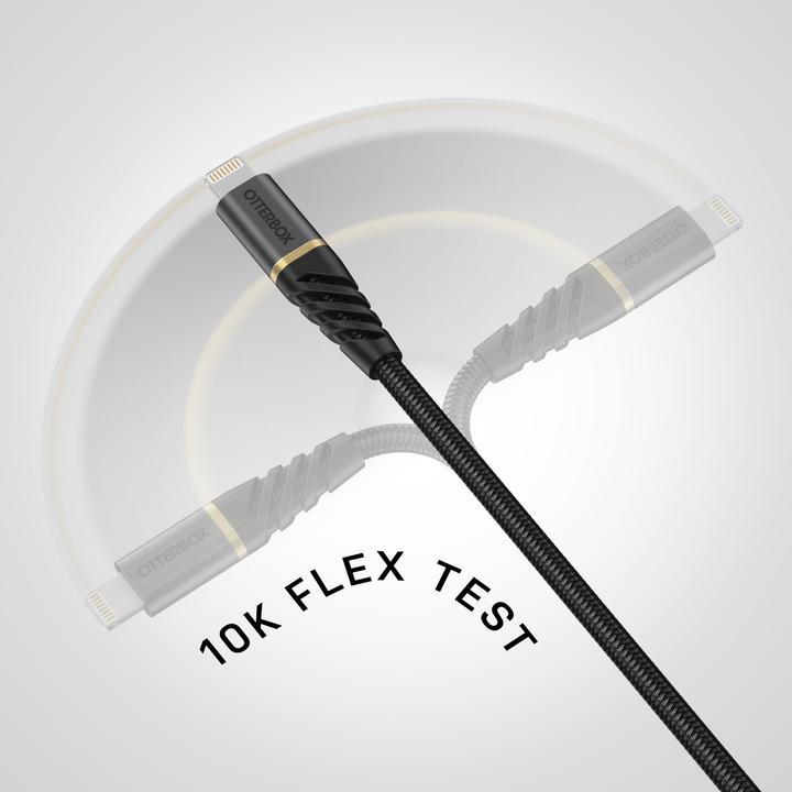 Actual product image OtterBox USB-C – Lightning Cable (1 m, USB 2.0)