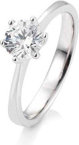 Actual product image Breuning 6 prong set 0.80-1.50 ct. (49, 585/14 K Gold)
