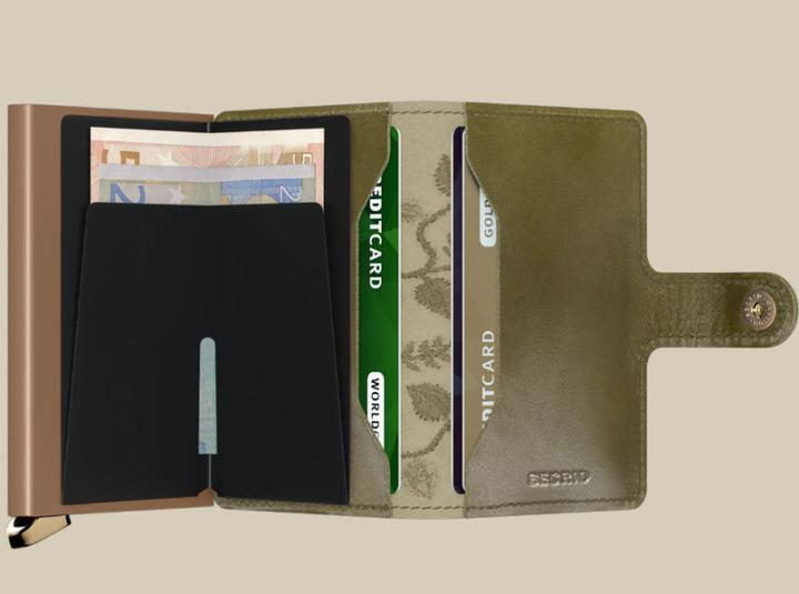 Immagine prodotto Secrid Stitch Floral Miniwallet, olive