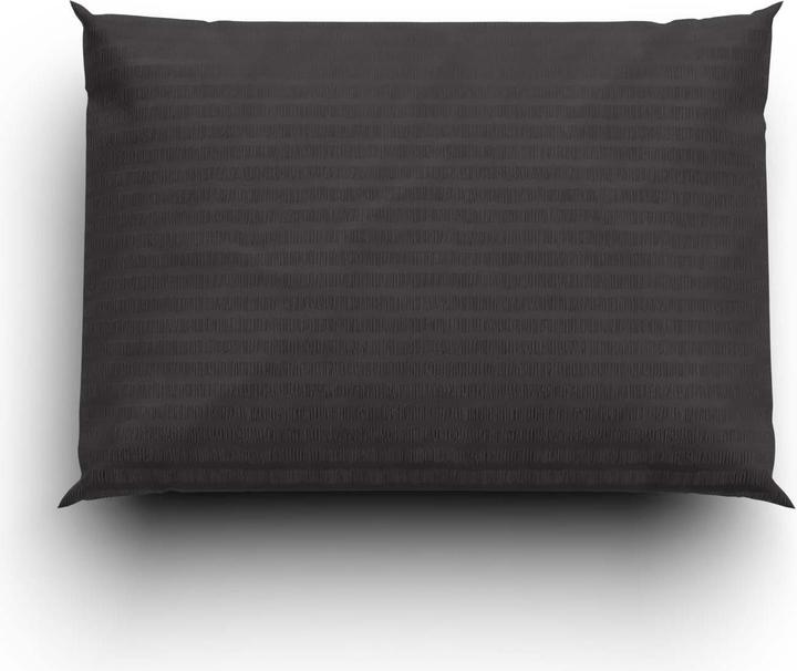 Image du produit Lotus Bettwaren Parure de lit en satin seersucker uni (Taie d'oreiller, 50 x 70 cm)