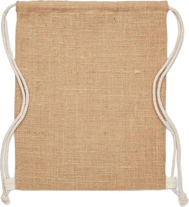 Actual product image MidOcean Fukuro Jute Drawstring Bag
