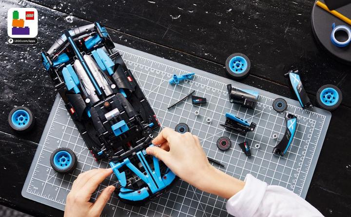 Produktbild LEGO Bugatti Bolide Agile Blue (42162, LEGO Technic)