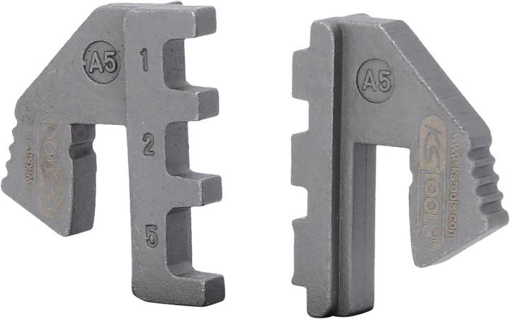 Actual product image KS Tools Werkzeuge-Maschinen GmbH Crimping insert for insulated cable lugs and end connectors with shrink