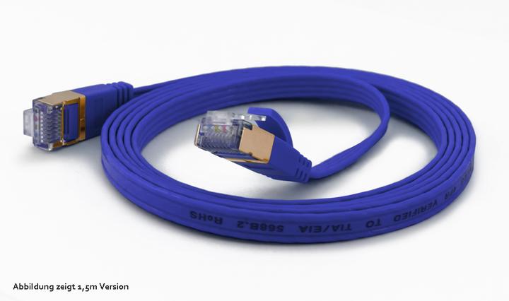 Immagine prodotto Wantec Cavo patch CAT6A FTP piatto (F/UTP, CAT6a, 1 m)