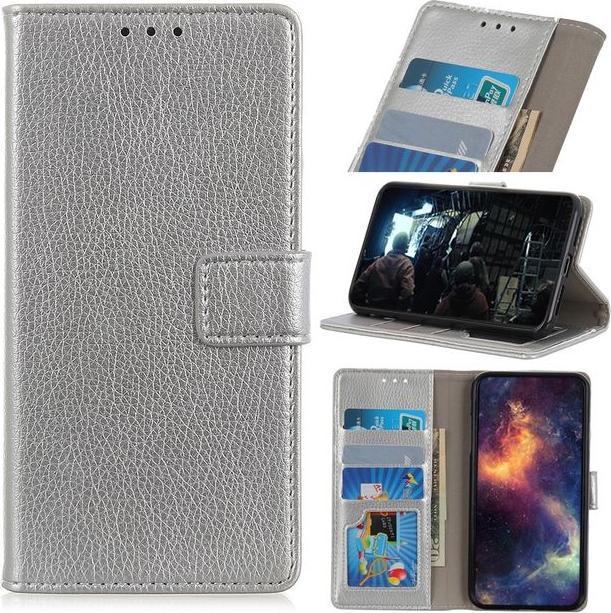 Produktbild MU Classic Litchi Leder Bookcover II Series (Oneplus 8)