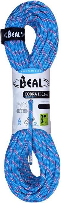 No Name Seil BEAL cobra unicore 8.6mm 70 Meter golden dry-blue (70 m)